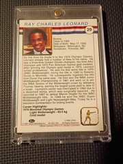 1991 Impel U.S. Olympicards Hall of Fame – Sugar Ray Leonard #29
