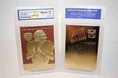 TOM BRADY 2000 Draft Pick FEEL THE GAME Gold Card Rookie – Graded GEM MINT 10