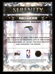 2025-26 Topps Chrome Paolo Banchero Serenity #SY-5