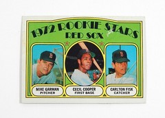 1972 Topps Carlton Fisk RC #79 Red Sox Vg/Ex