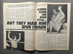 The Wrestler Magazine August 1978 Andre The Giant Ric Flair Dusty Rhodes nwa wwf