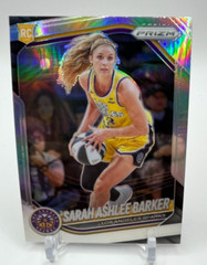 2025 Panini Prizm WNBA Sarah Ashlee Barker #31 Silver Prizm (RC)