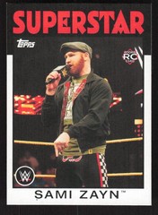 2016 Topps WWE Heritage RC Sami Zayn #68