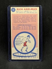 1969 Topps #23 Rick Adelman – San Diego Rockets! HOF!