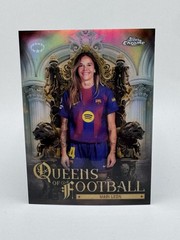 2026 Topps Chrome UEFA Womens Champions League Queens of Football Mapi Leon