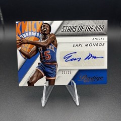 2015-16 Panini Prestige Earl Monroe Stars Of The NBA Auto Autograph /25 Knicks