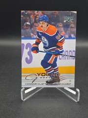 2025-26 Upper Deck Extended Connor Clattenburg RC Young Guns #713 Oilers