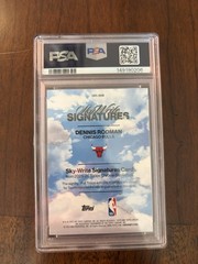 2025-26 Topps Chrome Sky-Write Signatures Dennis Rodman #SWS-DRM Geometric