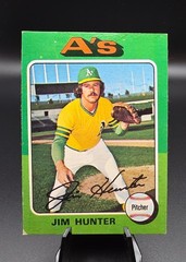 1975 Topps – Catfish Hunter #230 – D