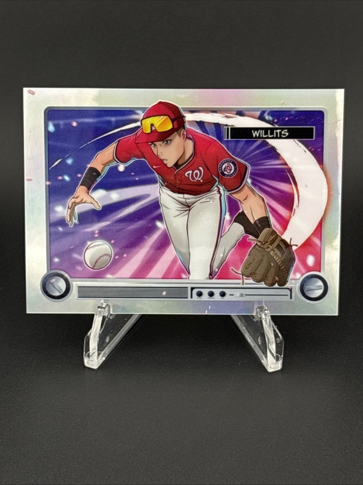 Topps 2026 Eli Willits Anime Insert #BA-14 Washington Nationals Nats
