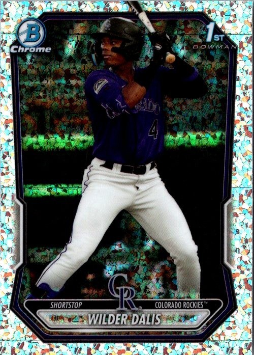 2026 Bowman Chrome Wilder Dalis 1st Bowman Mini Diamond Refractor #BCP-150