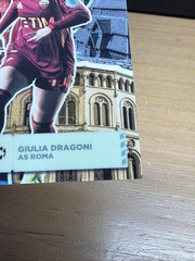 2025-26 Topps Chrome UEFA WCL #FD-18 Giulia Dragoni Final Destination BLACK /10