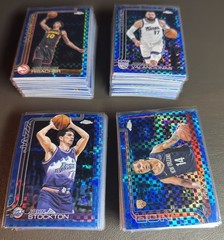 2025-26 Topps Chrome Blue X-Fractor Basketball Pick Your Card Set Build RC HOF +