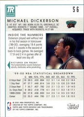 2000-01 Topps Reserve #56 Michael Dickerson – BSK
