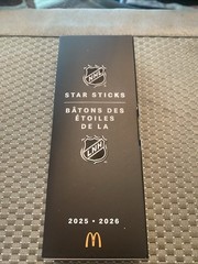 Auston Matthews – McDonalds Star Sticks – 2025 2026 – Maple Leafs – USA Seller