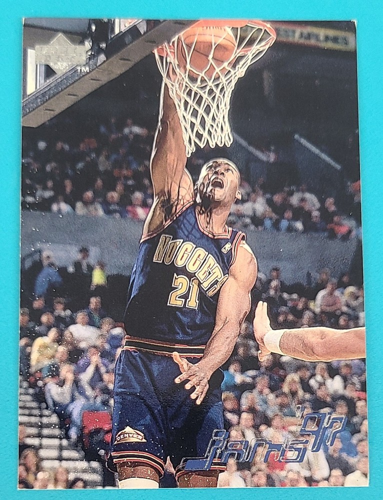 1997-98 Upper Deck #142 Tom Hammonds Denver Nuggets BASKETBALL Card M7
