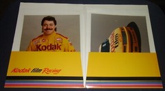 1991 Ernie Irvan Kodak Film Racing #4 Morgan McClure Racing Press Kit