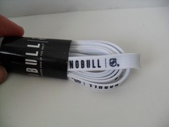 NOBULL NHL Shoe Laces Limited Edition White Black 40&Prime; – 2 Laces – Brand New