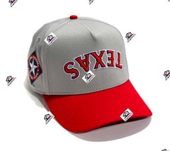 Texas Rangers x True Brvnd – RED / GRAY (1996 Road Grey) Theme Night Hat 7/20/26
