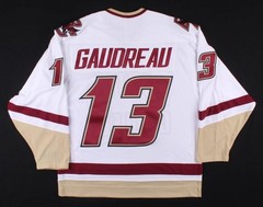 Retro Gaudreau #13 Hockey Jersey High School Custom Name Sewn Youth/Men S-6XL