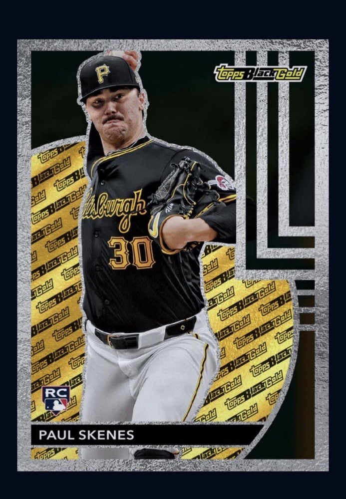 2024 TOPPS Black Gold Rookie RC Pirates-PAUL SKENES (Topps MLB Bunt Digital Card