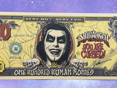 Danhausen WWE Authentic 2026 Summerslam 100 Human Monies Very Nice Very Evil