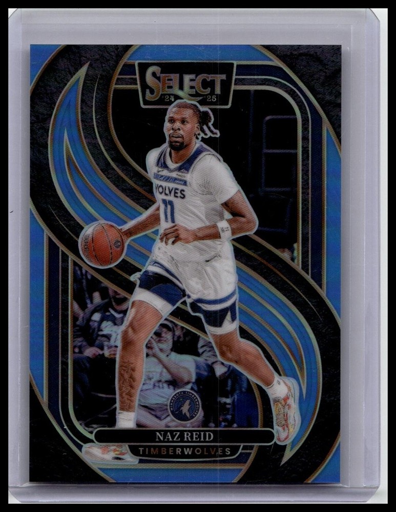 2024-25 Panini Select #132 Naz Reid Light Blue Prizm #/299