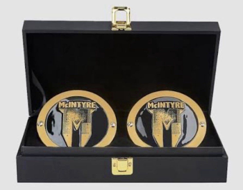 WWE Drew McIntyre Side Plates Factory Sealed Never Opened