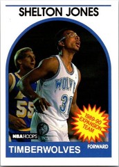 1989-90 NBA Hoops Shelton Jones [Base]