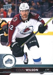2017-18 Upper Deck #299 Colin Wilson – HKY