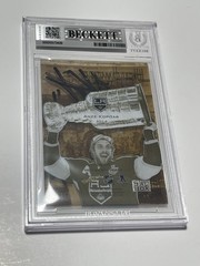 Anze Kopitar Signed Card Slabbed Beckett BAS Championship Hardware IP Auto a