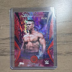 Topps 2025 Universe WWE John Cena Dazzling Debuts #DDE-1 /10 SP Insert