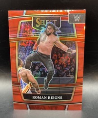 2022 Panini Select WWE Concourse Red Prizm /249 Roman Reigns #56