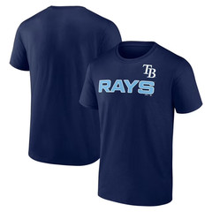 MLB Adult Tampa Bay Rays Short Sleeve T-Shirt Size XL Navy