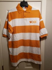 Tennessee Volunteers Men&rsquo;s XL Cotton Polo Shirt Stadium Rugby Vols Gold Logo