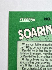 1990 Fleer Soaring Stars #6 ~ Ken Griffey Jr ~ 🎖️NM or BETTER🎖️