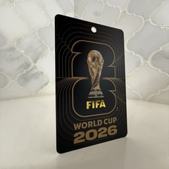 Official World Cup 2026 FIFA Fan Experience ID Badge Card NEVER SCANNED