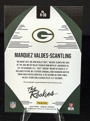 R-36 Marquez Valdes-Scantling 2018 Donruss – The Rookies Autographs #/499