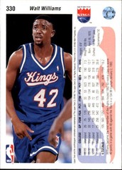 1992-93 Upper Deck #330 Walt Williams RC – BSK