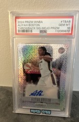 2024 Panini Prizm WNBA Throwback Signatures Aliyah Boston #TB-AB Mojo Prizm /25