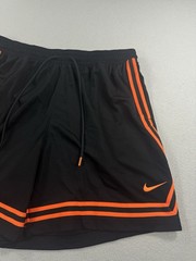 Nike WNBA Dri-FIT Shorts Womens XL Black / Orange NWT