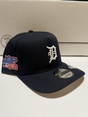 New Era Detroit Tigers Exclusive Navy 1984 9FIFTY A-Frame Snapback Hat Cap