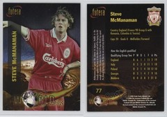 1998 Futera Liverpool World Cup 1998 Steve McManaman #77 1i8