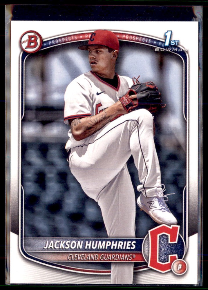 2025 Bowman Prospect Paper Jackson Humphries #BP-11 5 Card Lot