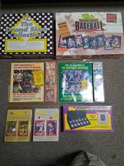 7 SEALED Baseball Card Sets Game Time Grand Slam Topps Aluminum Classic 1992 88