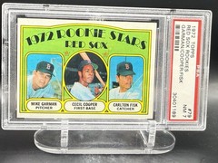 1972 Topps – 1972 Rookie Stars Carlton Fisk, Cecil Cooper, Mike Garman #79 (RC)