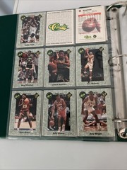 1991 Classic Basketball Draft Picks Set With Shaq, MJ, KAJ Etc. 180 Cards total
