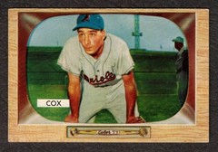 1955 Bowman Billy Cox #56 Baltimore Orioles EX-