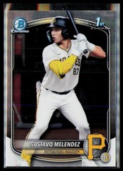 2025 Bowman Draft #BDC-112 Gustavo Melendez Chrome