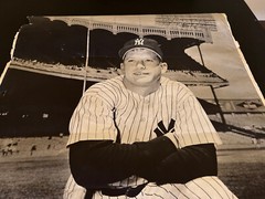 1962 Mickey Mantle JKW Advertising poster ( over 2 ft x 3 ft )- by Louis Requena
